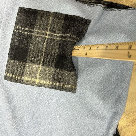 Cameleon Vintage Jacket Women Large Patchwork 100% Wool Blend Buttom Pockets USA - Picture 10 of 14